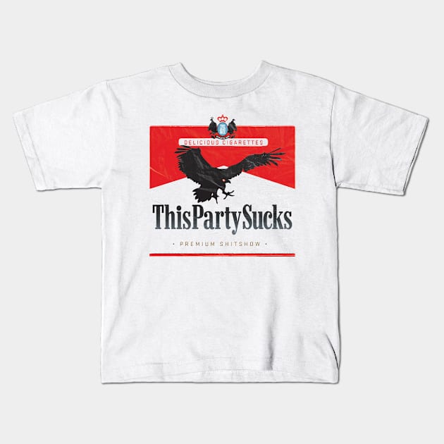 This Party Sucks Kids T-Shirt by Teejaaymax